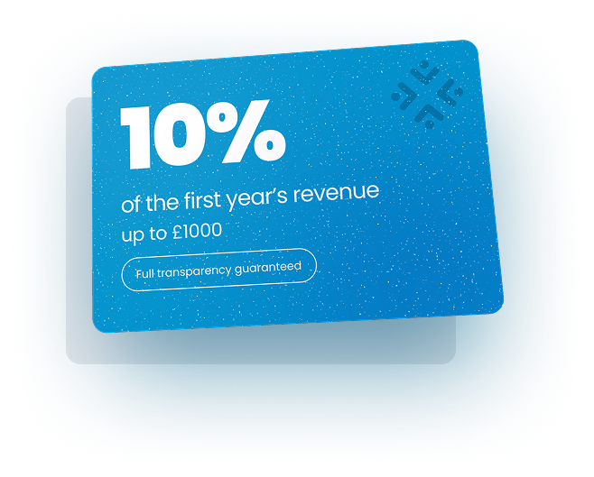 CRM Insights referral reward card