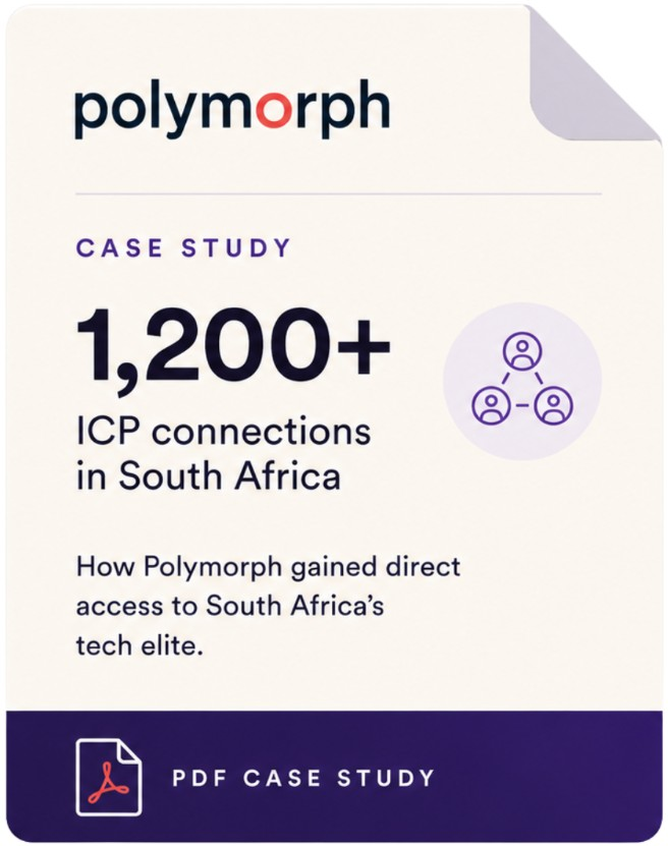 Polymorph case study — 1,200+ ICP connections in South Africa